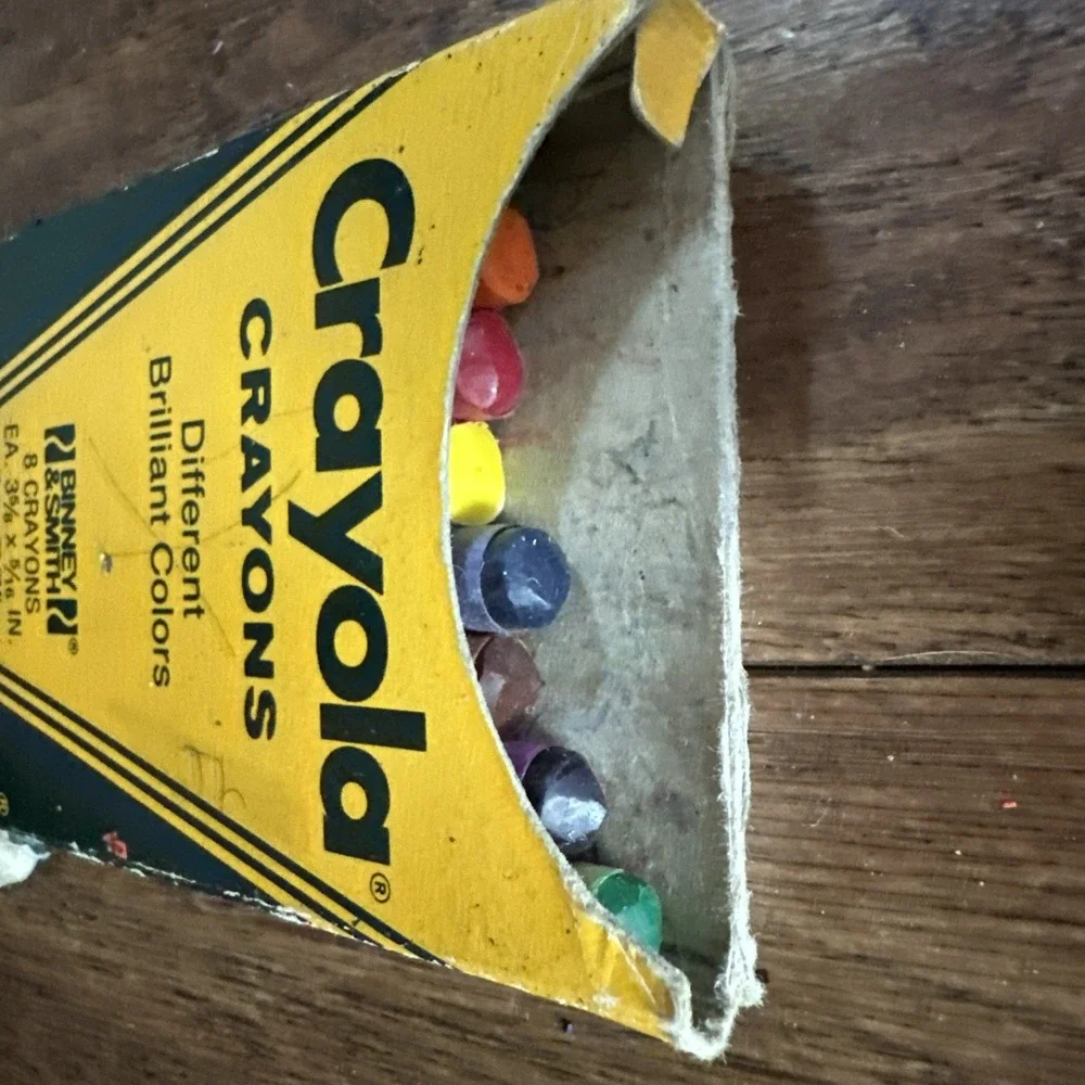 Vintage Crayola Crayons Lot 8,‎ 8, 24, 48 Binney & Smith